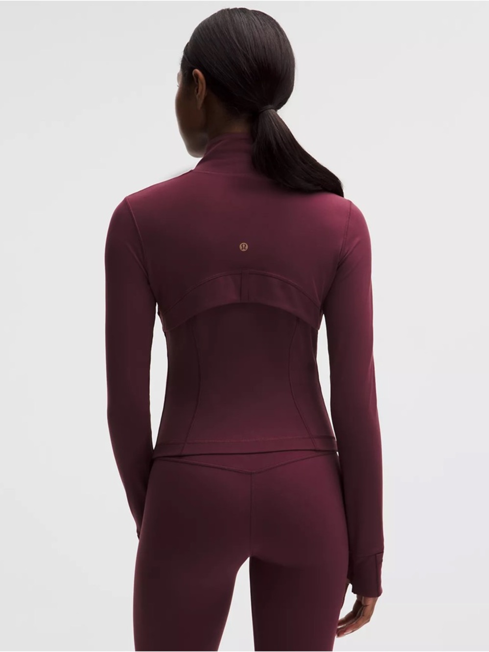 lululemon athletica Deep Wine Zip Performance Jacket - Picture 3 of 4